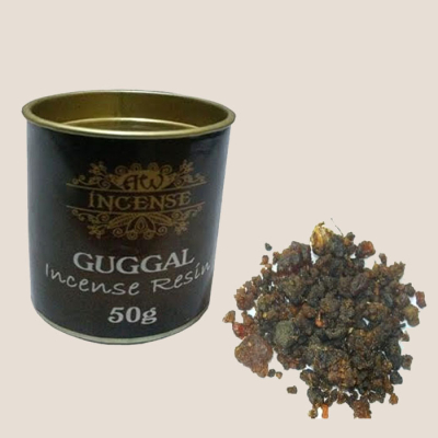 Guggal Żywica Naturalna puszka 50 g Guggal Żywica Naturalna puszka 50 g